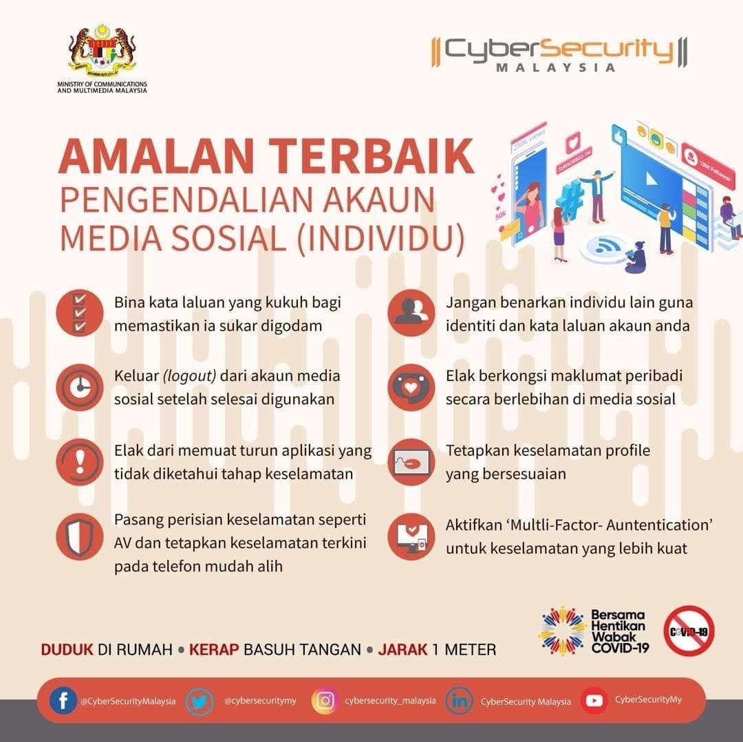 Amalan terbaik Pengendalian Akaun Media Sosial